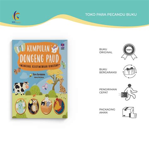 Jual Buku Anak Kumpulan Dongeng Paud Mengenal Keistimewaan Binatang