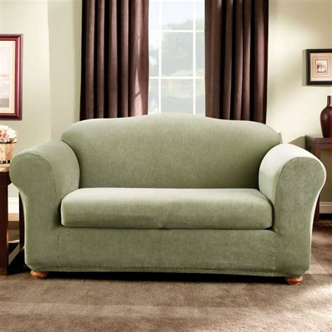 Sure Fit Stretch Stripe Loveseat Slipcover - Walmart.com - Walmart.com