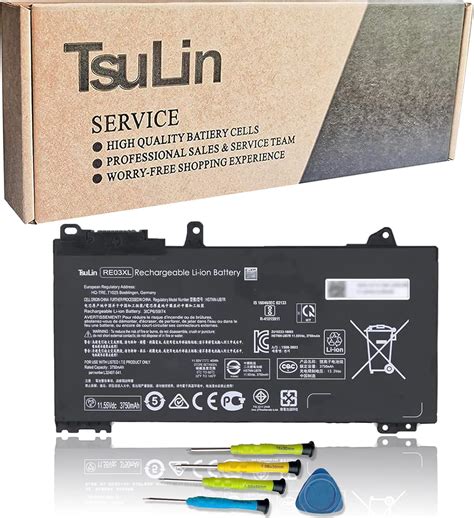 Amazon Tsulin Re Xl Laptop Battery Compatible With Hp Probook