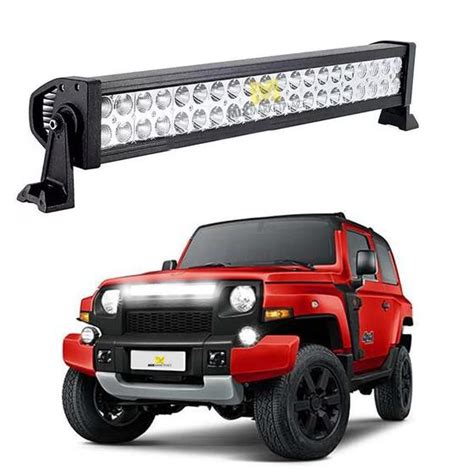 Barra Led Farol Milha Caminhonete Caminh O Jeep W V V Fx