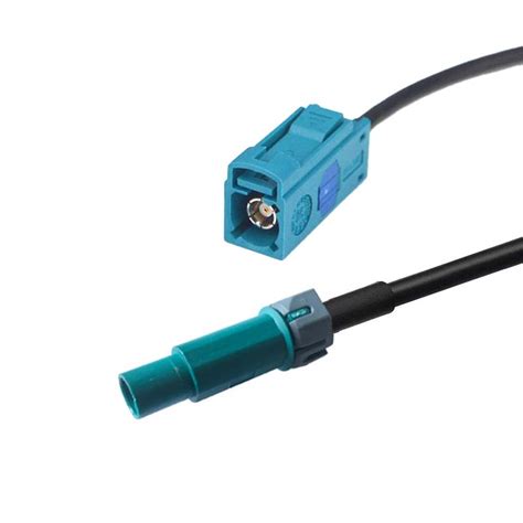 Fakra Cable Assembly Waterblue Z Plug Male Waterproof To Fakra Z