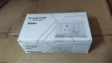 6 A Anchor Pansonic Rider Modular Switch At Rs 38 Piece In Lucknow ID