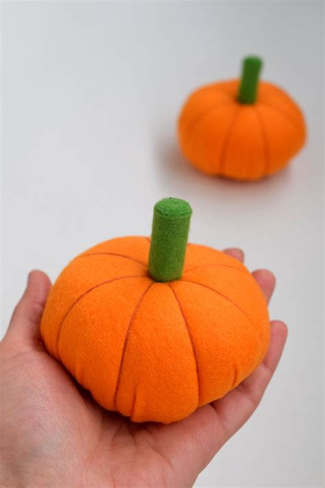 Pumpkin Sewing Pattern Halloween Crafts And Thanksgiving Day Decor Diy Fall Sewing Tutorial