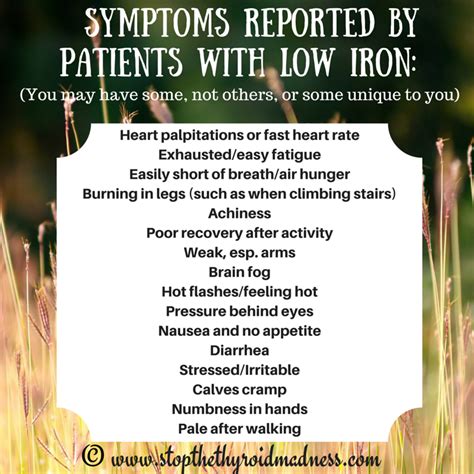 Iron and hypothyroidism - Stop The Thyroid Madness