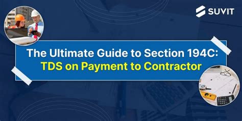 Tds On Payment To Contractor Guide To Section C