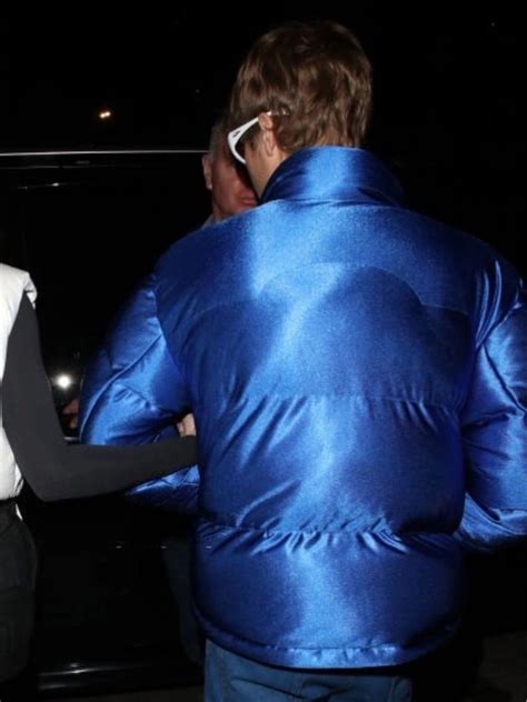 Justin Bieber London Fashion Week Blue Jacket