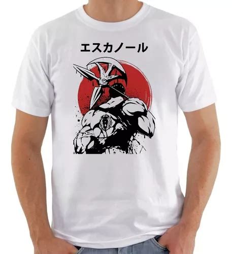 Camiseta Nanatsu No Taizai Escanor Pecado Do Orgulho Anime