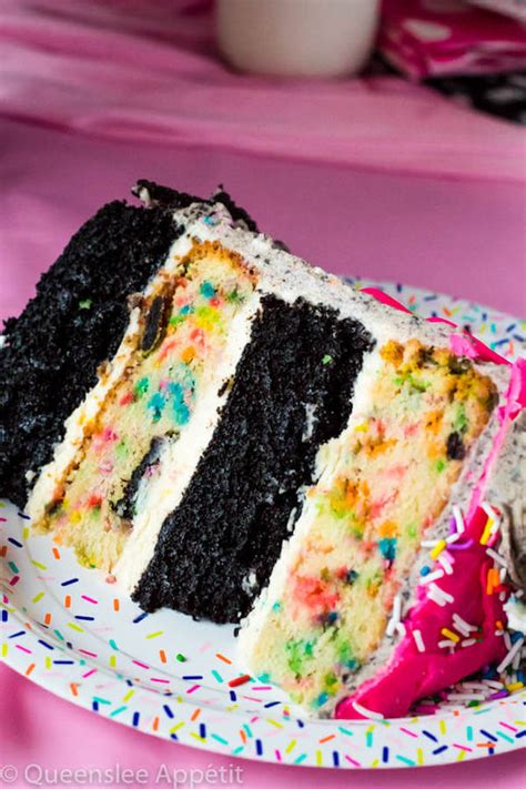 Birthday Cake Oreo Cake Recipe Queenslee Appétit