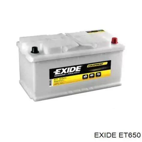 Аккумулятор автомобильный Exide ET650