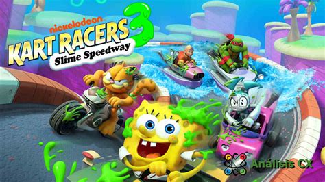 Análisis de Nickelodeon Kart Racers 3 Slime Speedway