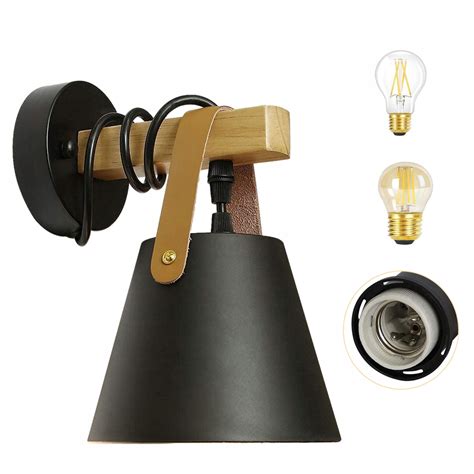 LAMPA ŚCIENNA W STYLU INDUSTRIALNYM VINTAGE DO KLATKI SCHODOWEJ