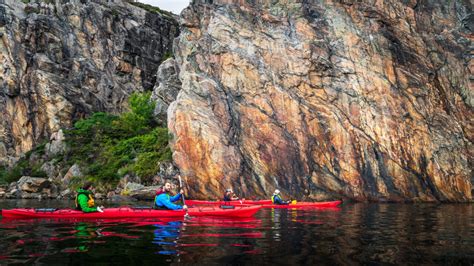 Kayaking In Lysefjorden Explore Lysefjorden