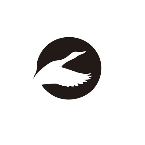 Print Flying Swan Logo Design For Your Brand Name And Company Identity