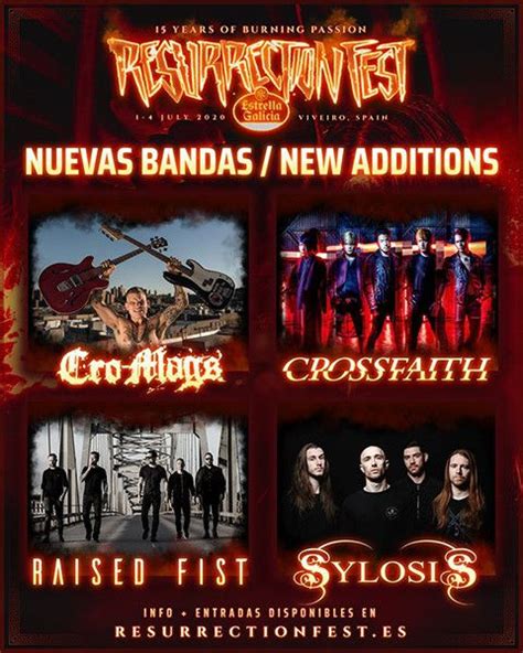 Resurrection Fest Confirma Nuevas Bandas Y Ofrece Un Comunicado