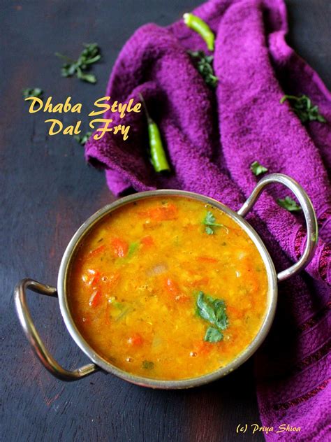 Dhaba Style Dal Fry Recipe Priya Kitchenette