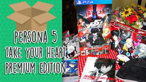 Unboxing Persona Take Your Heart Premium Edition Youtube