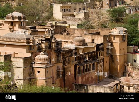 Architecture Around Amber Fort In Jaipur India Stock Photo Alamy