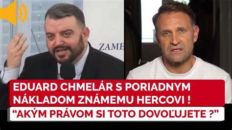 Eduard Chmelár sa ostro obul do známeho herca schytala to aj Čaputová