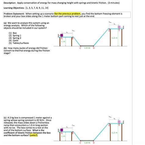 Conservation Of Energy Part A OSU Introductory Physics Oregon