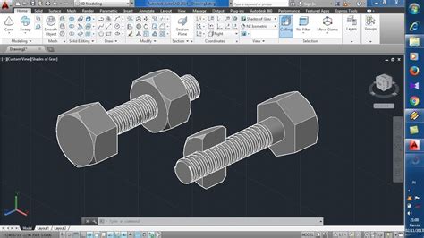 Detail Gambar Ulir Pada Autocad Koleksi Nomer 13