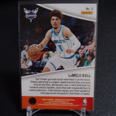 LaMelo Ball 2022 23 panini Donruss Elite Full Throttle Insert トレカ