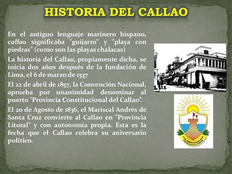 Origen Del Callao