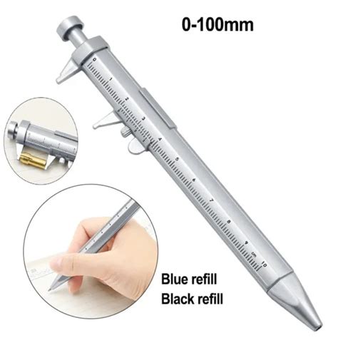 STYLO BILLE Trier Vernier 2 En 1 Pour L Criture Et La Mesure De Pr