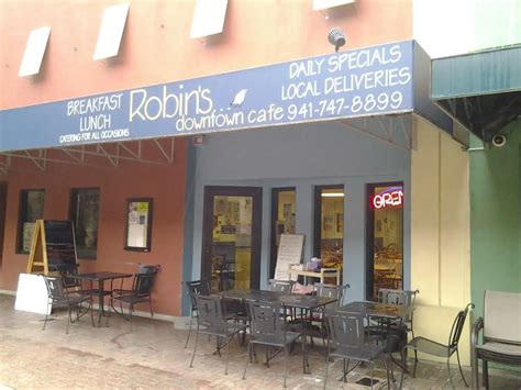 Menu of Robin's Downtown Cafe, Bradenton, Tampa Bay