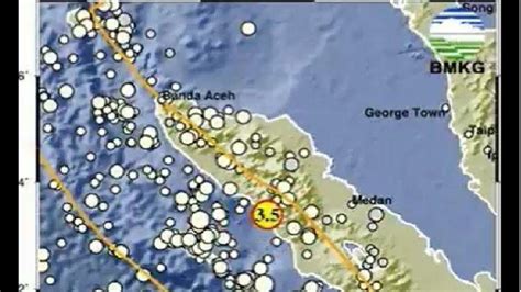 Info Terkini Bmkg Aceh Selatan Diguncang Gempa Magnitudo