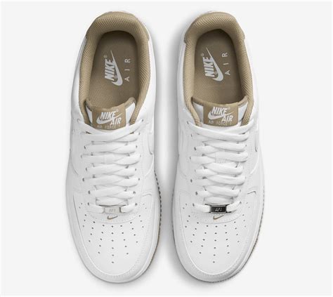 Nike Air Force Low White Khaki Dr Release Date Sbd