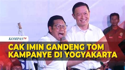 Kelakar Cak Imin Siap Siap Ngadepin Opung Luhut Bareng Opa Tom Lembong