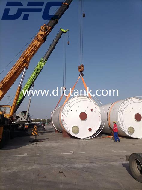 Carbon Steel Asme Storage Tank Large Capacity Lime Cement Bulk Powder