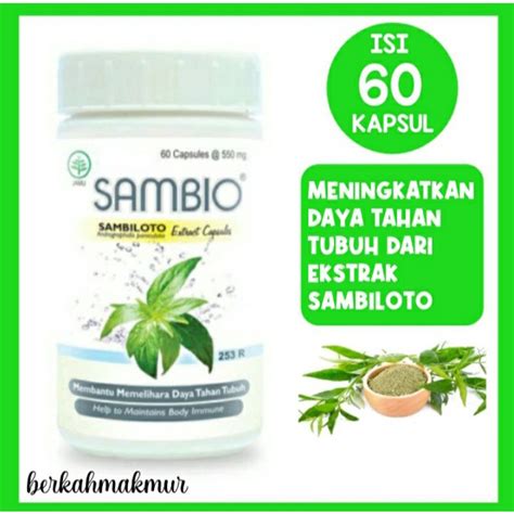 Jual Obat Herbal Meningkatkan Daya Tahan Tubuh Isi 60 Kapsul Ektra