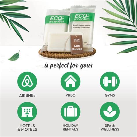 Eco Amenities Travel Size Bar Soap Pack Oz Mini Soap Bars