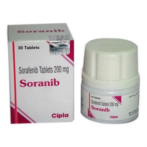 Soranib Sorafenib Tablets Mg Cipla Packaging Type Bottle At Rs