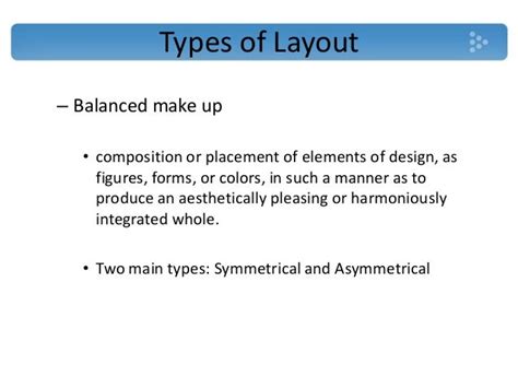 Basic Layout Principles