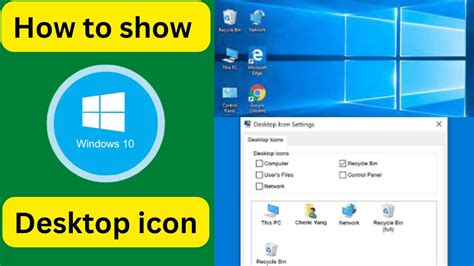 HOW TO SHOW DESKTOP ICON IN WINDOWS 10 UPDATE WINDOWS 10 PRO YouTube