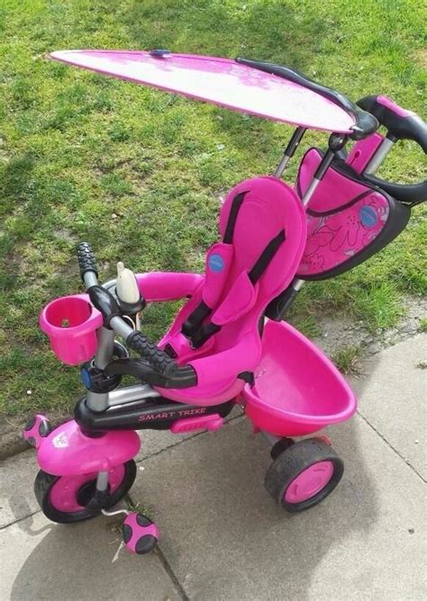 Kids Pink Trike Tricycle Girls Bike 4 In 1 In Pontypool Torfaen