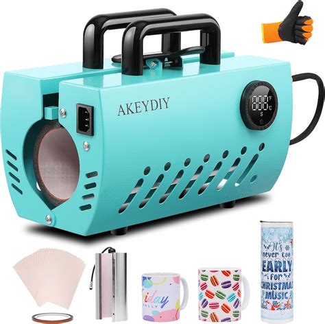 Amazon AKEYDIY Portable Tumbler Heat Press Machine Mug Press