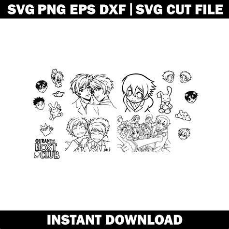 Anime Character Svg Anime Svg Anime Svg Logo Shirt Svg L Inspire