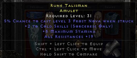 Rare Cold Sorc Ammy Topic D2jsp