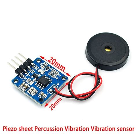 Piezoelectric shock tap sensor Vibration switch module piezoelectric s