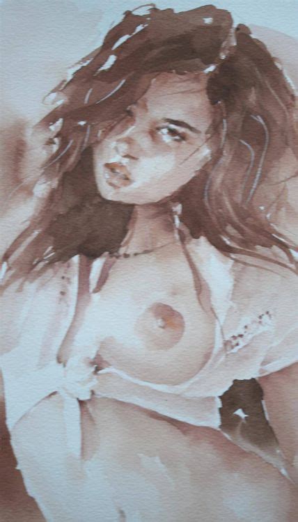 Aquarell Akt Pin Up Erotika Kaufen Auf Ricardo