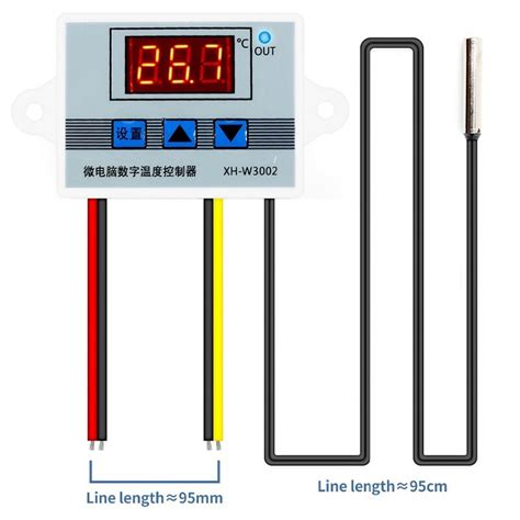 Xh W V Digital Led Temperature Controller A Thermostat Control