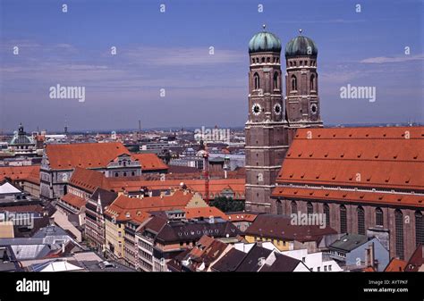 GERMANY A view of Munich Cathedral and old Munich Stock Photo - Alamy