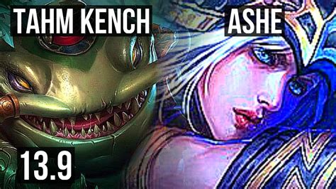 Tahm Kench Vs Ashe Top Rank 2 Tahm 67 Winrate 925 Godlike