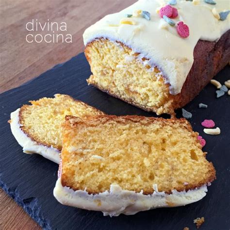 Receta De Cake De Lim N Con Glaseado Divina Cocina