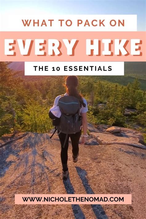 The Ten Essentials Essential Hiking Gear For Every Hike Artofit