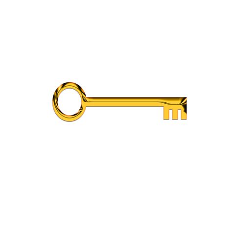 Golden Key Free Png Image Png Arts