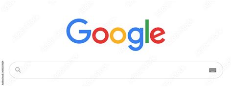 Google Search Bar Classic Search Window Google Vector Main Search